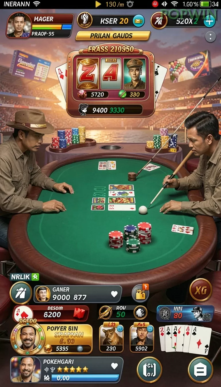 Cuplikan layar TEXAS88 — aktivitas